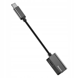 Перехідник Baseus L40 Black USB Type-C to USB Type-C | AUX 3.5mm - Фото 2