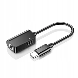 Перехідник Baseus L40 Black USB Type-C to USB Type-C | AUX 3.5mm