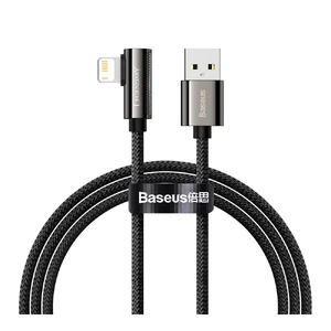 Зарядний кабель Baseus Legend Series Elbow Fast Charging USB to Lightning 1m CALCS-01 - Фото 1