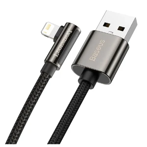 Зарядний кабель Baseus Legend Series Elbow Fast Charging USB to Lightning 1m - Фото 2