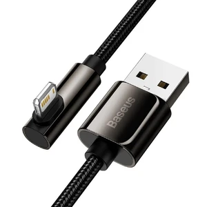Зарядний кабель Baseus Legend Series Elbow Fast Charging USB to Lightning 1m - Фото 4