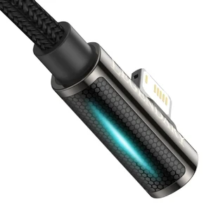 Зарядний кабель Baseus Legend Series Elbow Fast Charging USB to Lightning 1m - Фото 3
