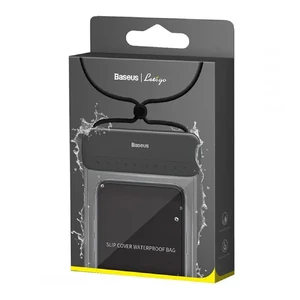 Чохол водонепроникний Baseus Let's go Slip Cover Waterproof Bag Gray | Black - Фото 4