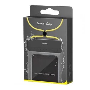 Водонепроницаемый чехол Baseus Let's go Slip Cover Waterproof Bag Black | Yellow - Фото 4