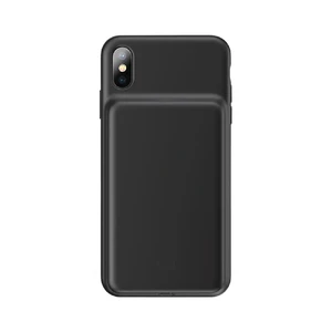 Чехол-аккумулятор Baseus Liquid Silicone Smart Power Black для iPhone X | XS - Фото 2