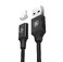 Магнитный кабель Baseus New Insnap Series Black Lightning to USB 1.2m - Фото 3