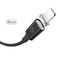Магнитный кабель Baseus New Insnap Series Black Lightning to USB 1.2m - Фото 5