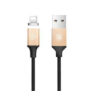 Магнітний кабель Baseus New Insnap Series Gold Lightning to USB 1.2m CALNP-V1 - Фото 1