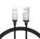 Магнитный кабель Baseus New Insnap Series Silver Lightning to USB 1.2m - Фото 2