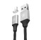 Магнитный кабель Baseus New Insnap Series Silver Lightning to USB 1.2m - Фото 3