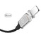 Магнитный кабель Baseus New Insnap Series Silver Lightning to USB 1.2m - Фото 5