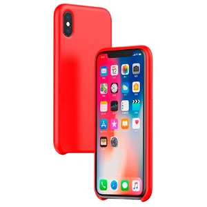 Чохол Baseus Original Silicone Case LSR Red для iPhone X | XS - Фото 2