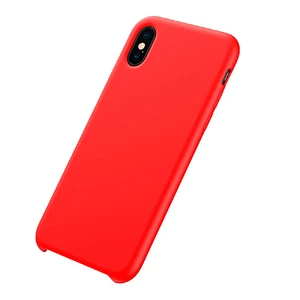 Чохол Baseus Original Silicone Case LSR Red для iPhone X | XS  - Фото 1