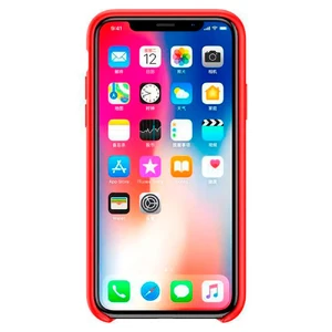 Чохол Baseus Original Silicone Case LSR Red для iPhone X | XS - Фото 3
