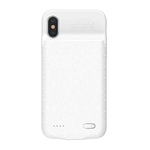 Чохол-акумулятор Baseus Plaid Backpack 3500mAh White для iPhone X | XS ACAPIPHX-BJ02 - Фото 1