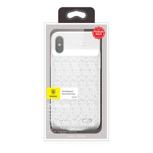 Чохол-акумулятор Baseus Plaid Backpack 3500mAh White для iPhone X | XS - Фото 5