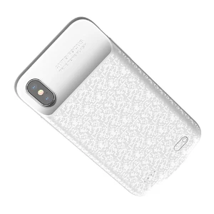 Чохол-акумулятор Baseus Plaid Backpack 3500mAh White для iPhone X | XS - Фото 2