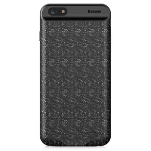 Чохол-акумулятор Baseus Plaid Backpack 7300mAh Black для iPhone 6 Plus | 6s Plus - Фото 2