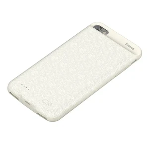 Чехол-аккумулятор Baseus Plaid Backpack 2500mAh Beige для iPhone SE 3 | SE 2 | 8 | 7 - Фото 2
