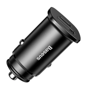 Автозарядка Baseus PPS USB Type-C PD + USB 3.0 Black 30W - Фото 2
