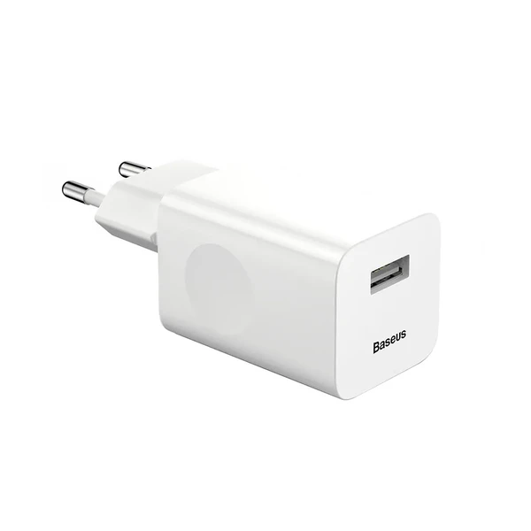 Швидке зарядний пристрій Baseus USB Quick Charger 24W для iPhone | iPad | Samsung
