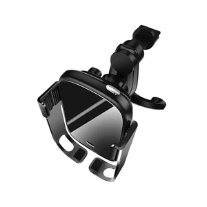 Автотримач з бездротовою зарядкою Baseus Rock-Solid Car Holder Black - Фото 3