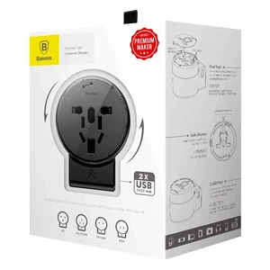Универсальное зарядное устройство Baseus Rotation Type Universal Charger - Фото 7