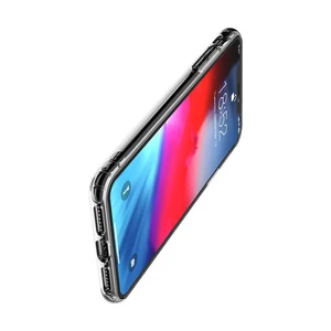 Протиударний чохол Baseus Safety Airbags Transparent Black для iPhone XS Max - Фото 4
