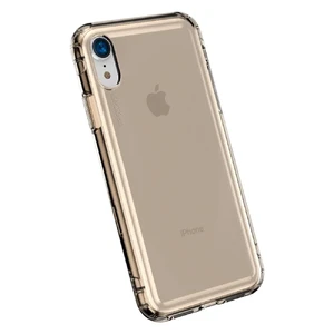 Противоударный чехол Baseus Safety Airbags Transparent Gold для iPhone XR ARAPIPH61-SF0V - Фото 1