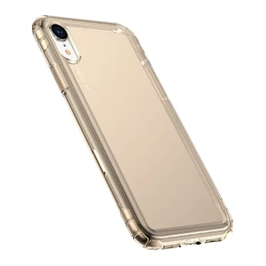Противоударный чехол Baseus Safety Airbags Transparent Gold для iPhone XR - Фото 2