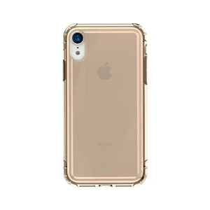 Противоударный чехол Baseus Safety Airbags Transparent Gold для iPhone XR - Фото 5