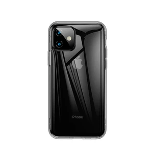 Протиударний чохол Baseus Safety Airbags Transparent Black для iPhone 11 ARAPIPH61S-SF01 - Фото 1