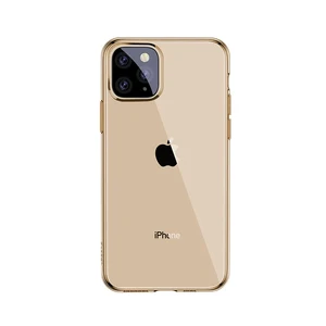 Чохол Baseus Simplicity Series Transparent Gold для iPhone 11 Pro Max - Фото 2