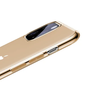 Чохол Baseus Simplicity Series Transparent Gold для iPhone 11 Pro Max - Фото 3