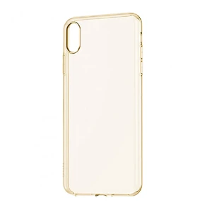 Чехол Baseus Simplicity Series Transparent Gold для iPhone XR ARAPIPH61-B0V - Фото 1