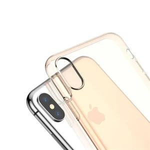 Чохол Baseus Simplicity Series Transparent Gold для iPhone XS Max - Фото 2