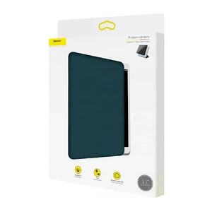 Магнитный чехол Baseus Simplism Y-Type Blue для iPad Pro 12.9" (2018) - Фото 4