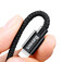 Автозарядка Baseus Small Screw Dual USB Black с кабелем Lightning to USB - Фото 5