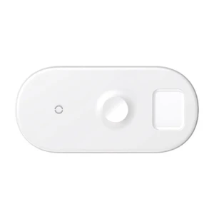 Безпровідна зарядка Baseus Smart 3-in-1 White 18W