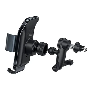 Автотримач Baseus Smart Solar Power Wireless Car Mount Electric Holder Black - Фото 3