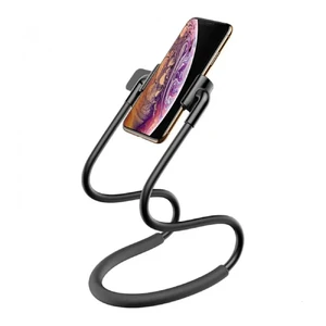 Держатель для телефона Baseus New Neck-Mounted Lazy Black SUJG-ALR01 - Фото 1