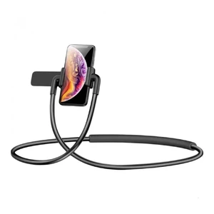 Держатель для телефона Baseus New Neck-Mounted Lazy Black - Фото 2