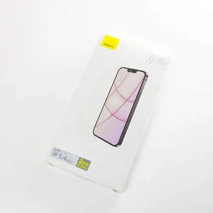 Защитное стекло Baseus Super Porcelain Crystal Full Screen Tempered Glass для iPhone 13 mini (2 шт.) - Фото 5