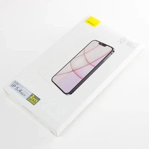 Защитное стекло Baseus Super Porcelain Crystal Full Screen Tempered Glass для iPhone 13 mini (2 шт.) - Фото 4