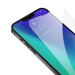 Защитное стекло Baseus Super Porcelain Crystal Full Screen Tempered Glass для iPhone 14 | 13 | 13 Pro (2 шт.) - Фото 4