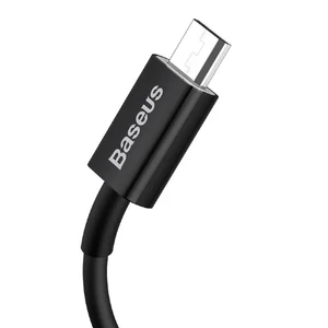Зарядний кабель Baseus Superior Series Fast Charging Cable Micro USB Black (1m) - Фото 3