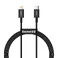Зарядный кабель Baseus Superior Series Fast Charging PD 20W USB-C to Lightning Black 1m CATLYS-A01 - Фото 1