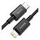 Зарядний кабель Baseus Superior Series Fast Charging PD 20W USB-C to Lightning Black 1m - Фото 2