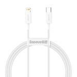 Зарядный кабель Baseus Superior Series Fast Charging PD 20W USB-C to Lightning White 1m