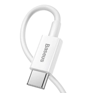 Зарядный кабель Baseus Superior Series Fast Charging PD 20W USB-C to Lightning White 1m - Фото 3